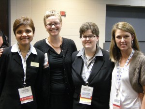 Image of RIFE group members Banerjee, Pawley, Nelson, and Hoegh